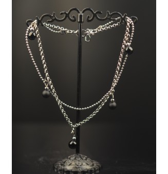 Bracelet de cheville double...