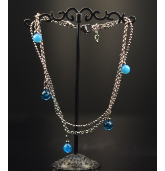 Bracelet de cheville double...