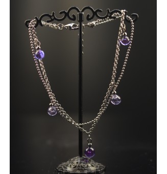 Bracelet de cheville double...