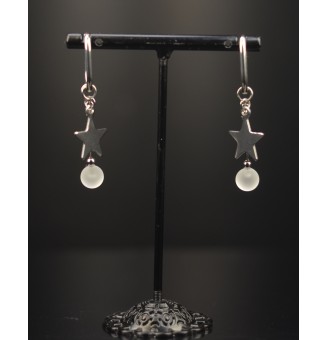Boucles d’Oreilles en Verre...