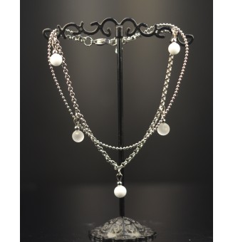Bracelet de cheville double...