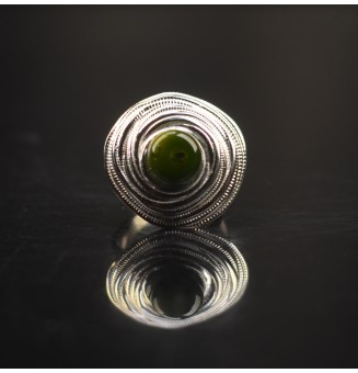 Bague en Verre Filé au...