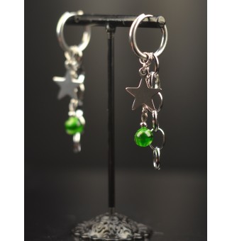 Boucles d’Oreilles ROCK en...