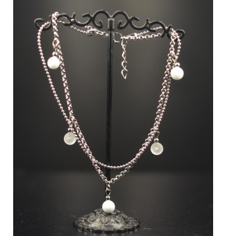 Bracelet de cheville double...