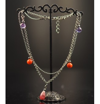 Bracelet de cheville double...
