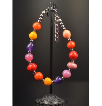 Bracelet "multicolore" en...