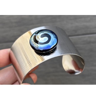 Bracelet Manchette en Acier...
