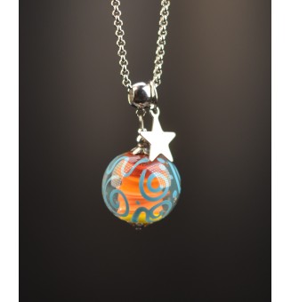 Collier "multicolore" en...