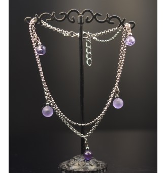 Bracelet de cheville double...