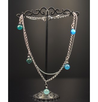 Bracelet de cheville double...
