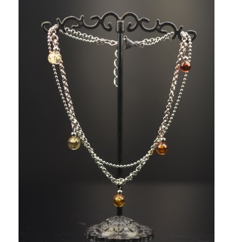 Bracelet de cheville double...