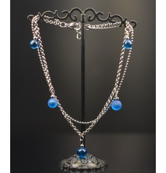 Bracelet de cheville double...