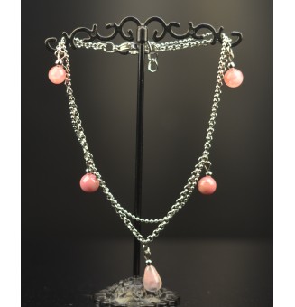 Bracelet de cheville double...