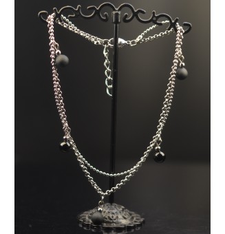 Bracelet de cheville double...