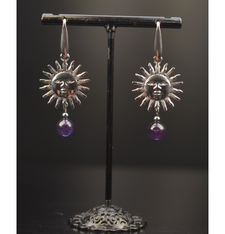 Boucles d’Oreilles soleil...