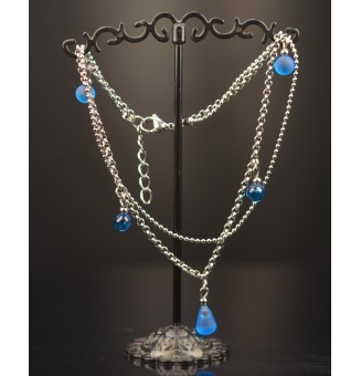 Bracelet de cheville double...