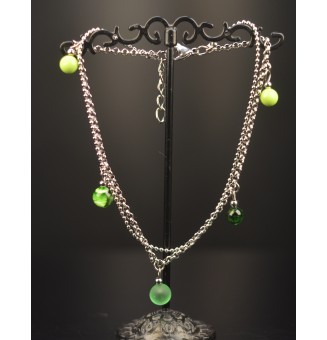 Bracelet de cheville double...