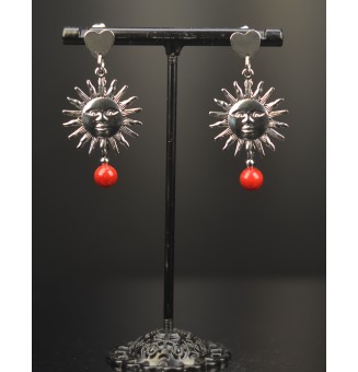 Boucles d’Oreilles soleil...
