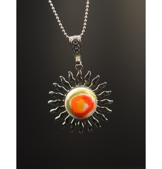 Collier Soleil Multicolore...