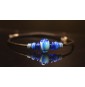 Collier "2 bleus" 50+3 cm...