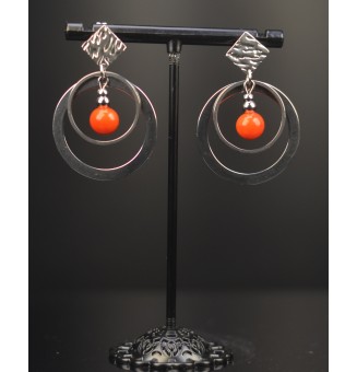 Boucles d'Oreilles  en...