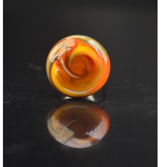 cabochon artisanal en verre...