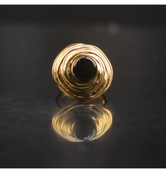 Bague en Verre Filé au...