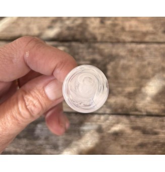 cabochon artisanal en verre...