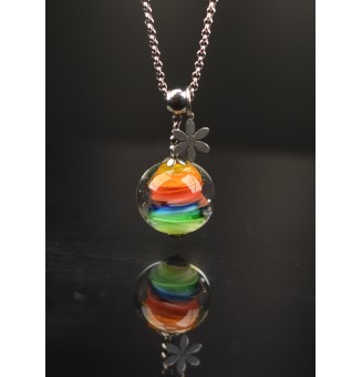 Collier "multicolore" en...
