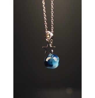 collier étoile 44 +3 cm...
