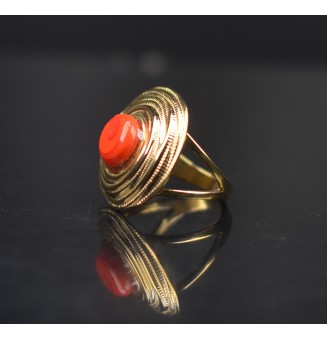 Bague en Verre Filé au...