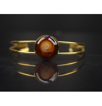 Bracelet rigide doré –...