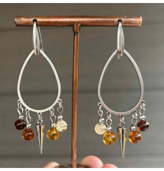 Boucles d’oreilles “Dégradé...