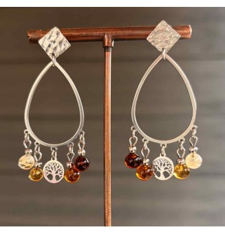 Boucles d’oreilles “Dégradé...