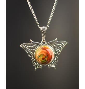 Collier Papillon et...