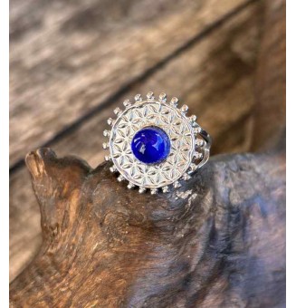 Bague en Verre Filé au...