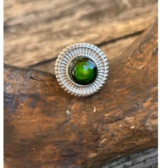 Bague en Verre Filé au...