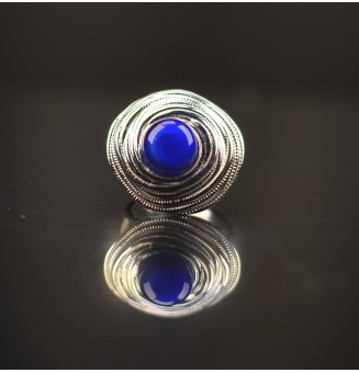 Bague en Verre Filé au...