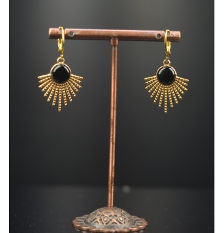 Boucles d’oreilles demi...