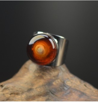 Bague Large avec Cabochon...