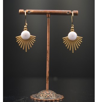 Boucles d’oreilles demi...