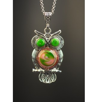 collier hibou 50+ 3 cm...