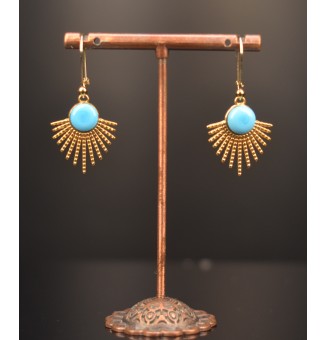 Boucles d’oreilles demi...