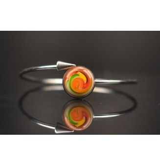 Bracelet pliable en acier...