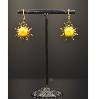 Boucles d’oreilles SOLEIL...