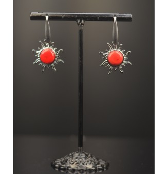 Boucles d’oreilles “Soleil...