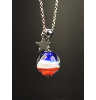 Collier "BLEU BLANC ROUGE"...