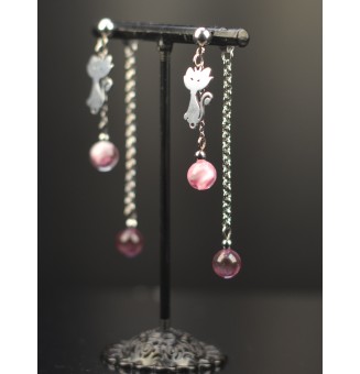 Boucles d'Oreilles arbre de...