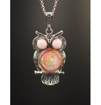 collier hibou 50+ 3 cm...