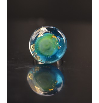 Bague réglable en acier...